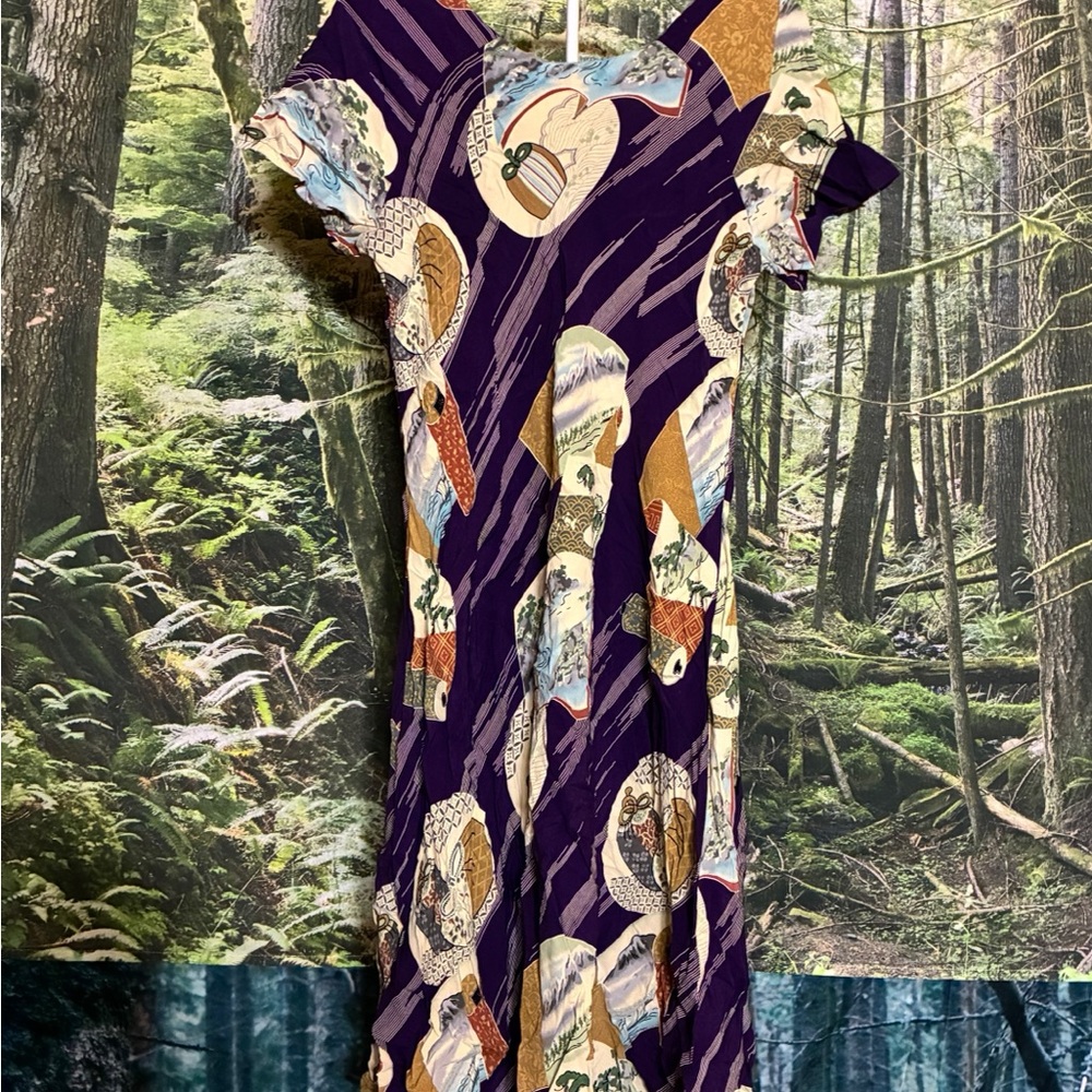 Vintage Iolani Dress – Made in Hawaii – XS